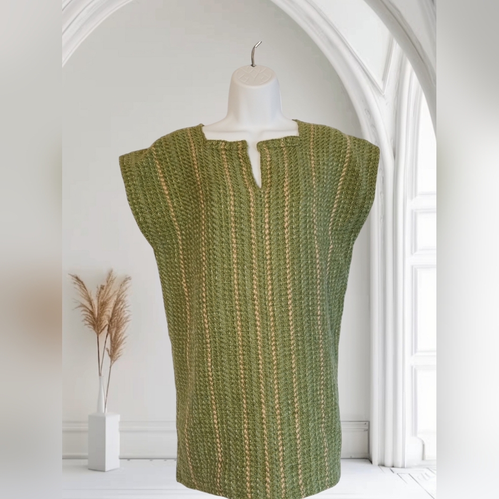 Helen M. Morgan Hand-Woven Sweater Excellent Like New Condition